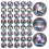 100 12-piece pattern cabochons with zodiac signs 5