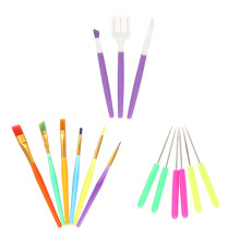 1 juego de 15 piezas: juego de bolígrafos para decorar tartas de bricolaje hechos de plástico.