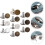 1 set van 20 denim knopen, afneembare accessoires, legering 2