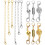 1 set smyckesmagnetspänne i legering 1