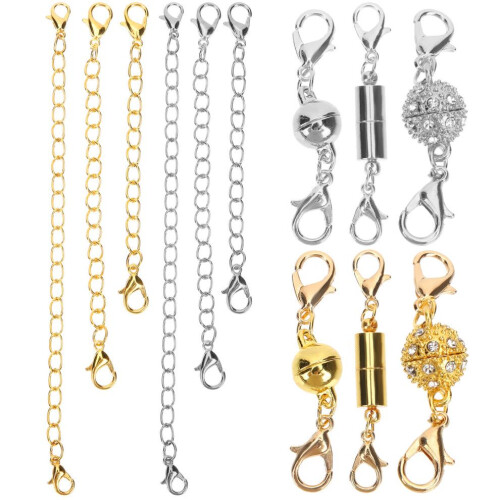 1 set smyckesmagnetspänne i legering