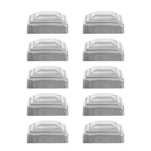 10 iron fence post caps for 5x5 posts