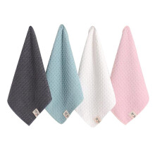 4 pcs. Quick-drying square fiber towel for baby