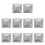 10 iron fence post caps for 5x5 posts 4