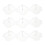 100pcs Baking Paper Pan Holders DIY Pin Stick Cake 1