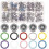 100 set tryckknappar 1,00x1,00x0,40 cm för baby 1