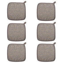 6-Piece Exfoliating Washcloths for Face and Body, Shower Cloths