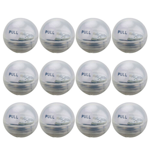 12 LED floating lights, globe lights, pool decoration, warm white 2