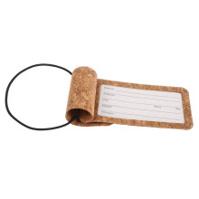 Worgeous 4-delad bagageetikett för resor 11,50x6,00x0,10 cm Beige