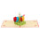 Paper Art Eggs Rabbit Greeting Card Spring 3D 1