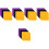 90 Halloween felt square craft sheets 4