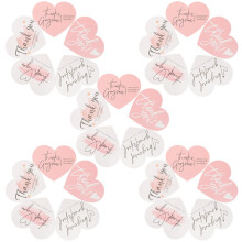 450 bedankkaartjes/cadeaubonnen voor een babyshower of bruiloft.