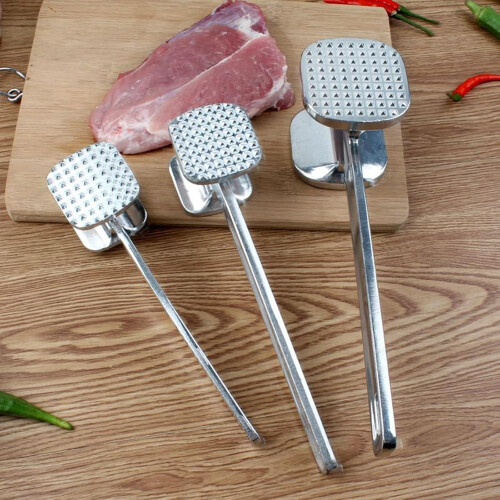 Meat Tenderizer Hammer Kitchen Meat Hammer Ergonomic Handle Sharpened Peen Tenderizer Steak Pounding Tool 1