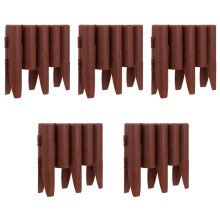 5 stuks plastic decoraties voor buiten in de tuin of op het erf.