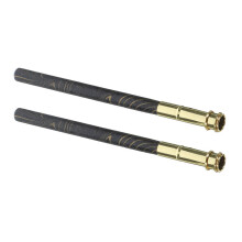 2 reusable metal extenders for colored pencils