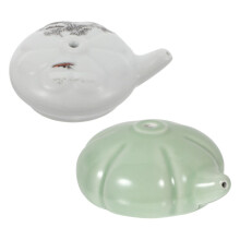 2 Ceramic Ink Bead Calligraphy Water Reservoir Dropper