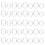 60 Drop Glass Ring Surface Glass Decoration Flat Bottom Flatback 3