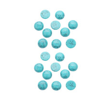 20 0.8 cm blue time stickers, grain glass for jewelry