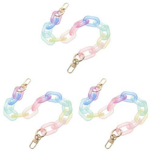 Cadena de acrílico para bolso de 3 piezas 1