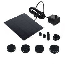 Solarbetriebene Springbrunnenpumpe für den Außenbereich, geeignet für Gartenteiche