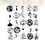 50 pieces of raw gemstone dome 3