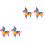 4 Mexicaanse gevulde feestdecoraties 3