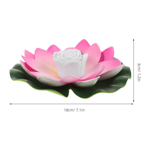 3pcs Pool Light Lantern Buddha Plastic 1