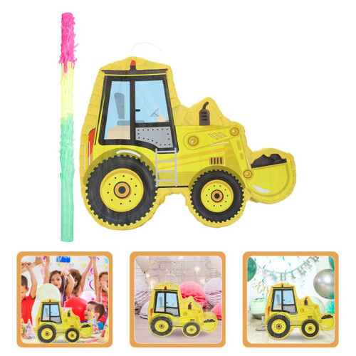 set graafmachine piñata bouwvoertuig feestartikelen 2