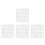128-piece Halloween stencil set, reusable drawing templates 5