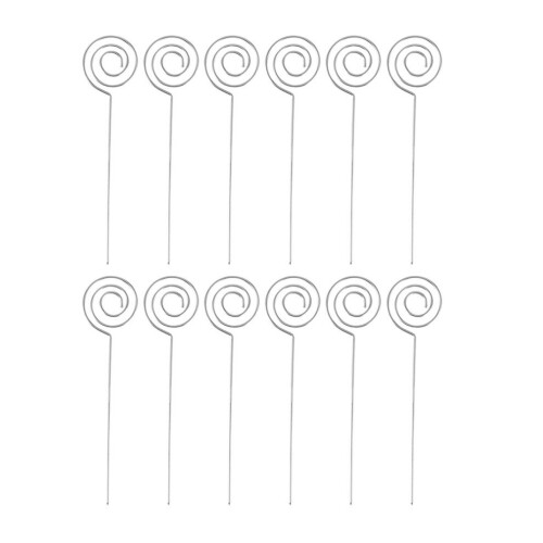 50 Tischkartenhalter, Tischnummernclips aus