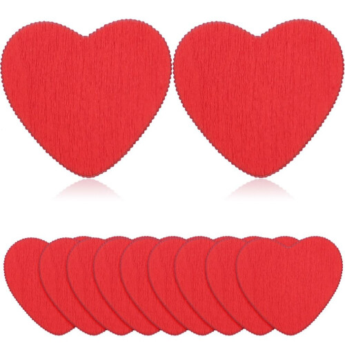 800 Love Virutas de madera autoadhesivas Papel de madera cortado 2