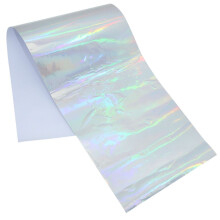 1 Rolle holografische Vinylaufkleber, mehrfarbig