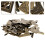 48 Book Foot Protector Iron Decorative Cover 2