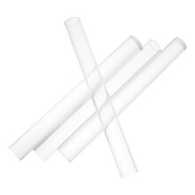 4 varillas de rodillo acrílico transparente para manualidades DIY