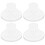 4 pcs Roller Quilling Tool 10.00x6.20x0.40 cm White 5