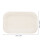 Paper plates, bulk pack, rectangular cake plate, durable 2