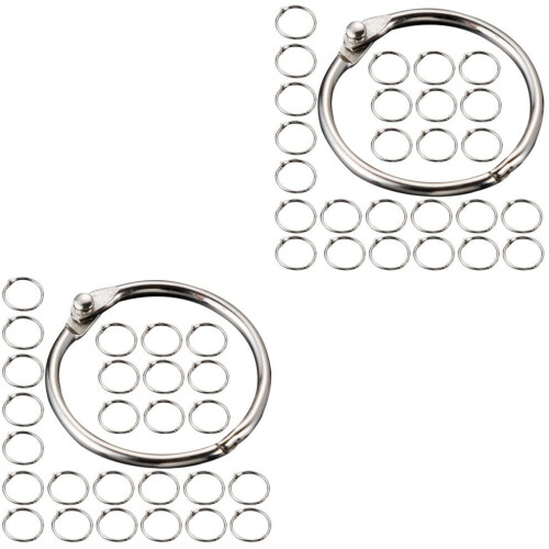 100 ring binders for loose-leaf binders and key rings 2