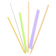 6pcs Quick-Change Tissue Tube Pens with Ballpoint Tip for Crafts