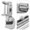 Mat Binding Device Travel 12.80x5.00x1.80 Cm Silver 4