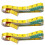 3pcs 150cm Extendable Measuring Rulers Practical Measuring Tape 4