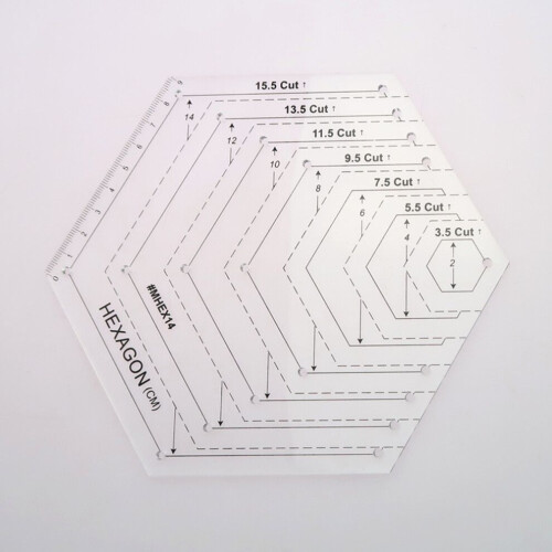Quiltlineal, Patchworklineal, amerikanisches Nählineal 1
