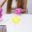 2 sets of nail holders, pressable support device, removable holder 5