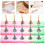 3 Sets Artificial Nail Holder Practice Stand for Beginners 4