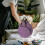 Sewing Storage Bag Organizer Handbag Tool Bag Purple 3