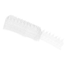Borduurkantband wit, 1 rol, 537 x 3,7 x 0,04 inch