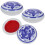 3-piece set: stamp pad, calligraphy box, ceramic jar 5