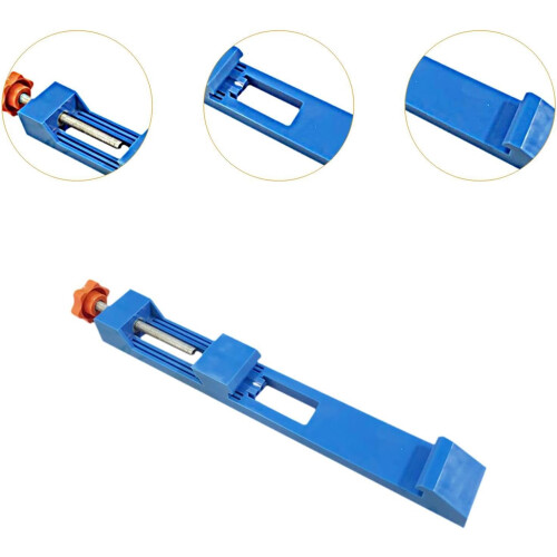 Precision Track Assembly for Adjustable Cutting Machine Base Guide with Circular Saw Clamp, 31cm 1