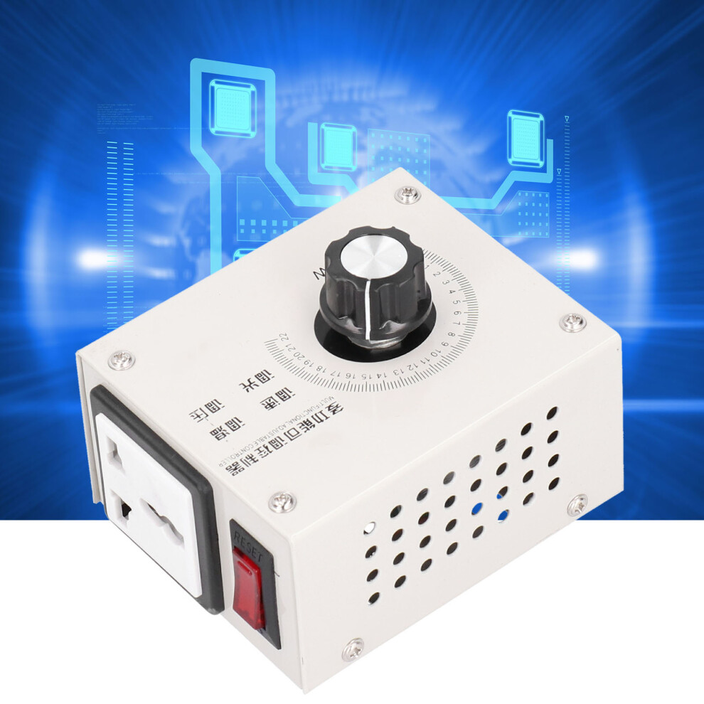 Ac110v 4000W Power Scr Voltage Regulator Dimmer High Power Thyristor Controller 8271360702879