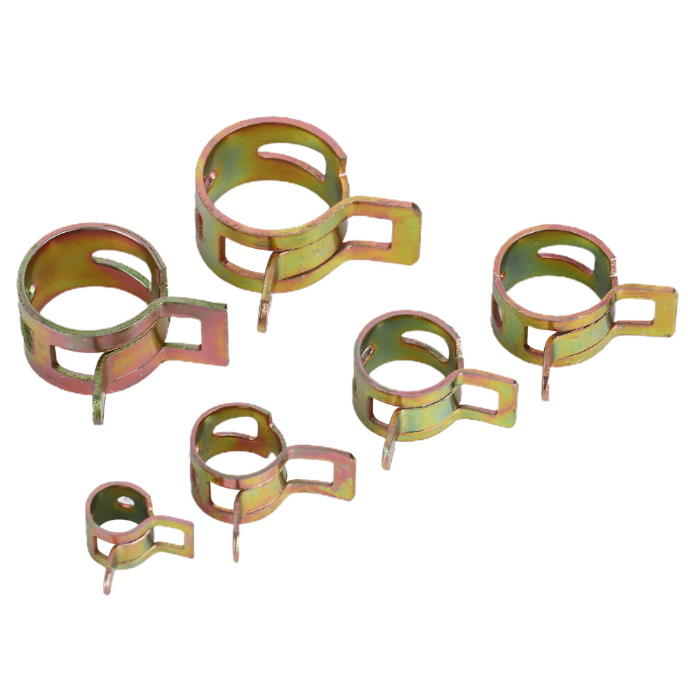 Versatile 60Pcs Stainless Hose Clamps - Fits 6Mm To 15Mm Tubing Pipes 6911360705884