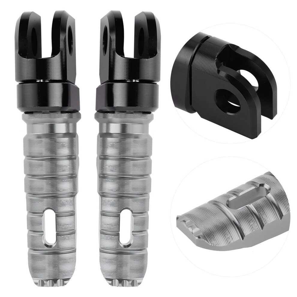 Aluminum Front Foot Pegs For Ninja Z125/Z900, Z400 & More 8291360710995